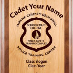 Wayne-County-Regional-Police-Academy-Graduation-Plaque-Alder