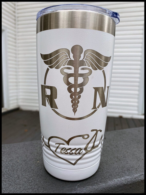 Doctor Or Nurse Personalized Tumbler – American Laser 